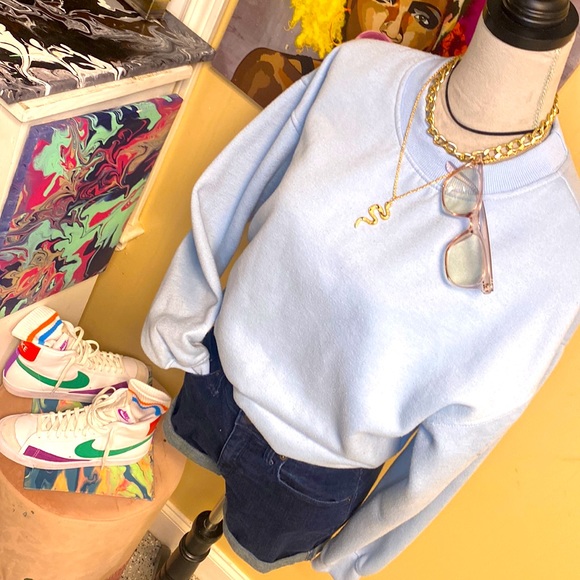 3/$50 🩵 FashionNova Sweatshirt - Picture 6 of 10